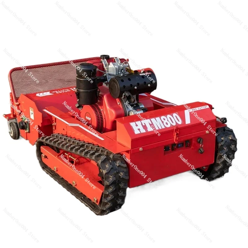 Applicable to 650W Brushless Motor Cutting Width 80Cm 100Cm 120Cm Remote Control Lawn Mower Home Use Grass Cutter