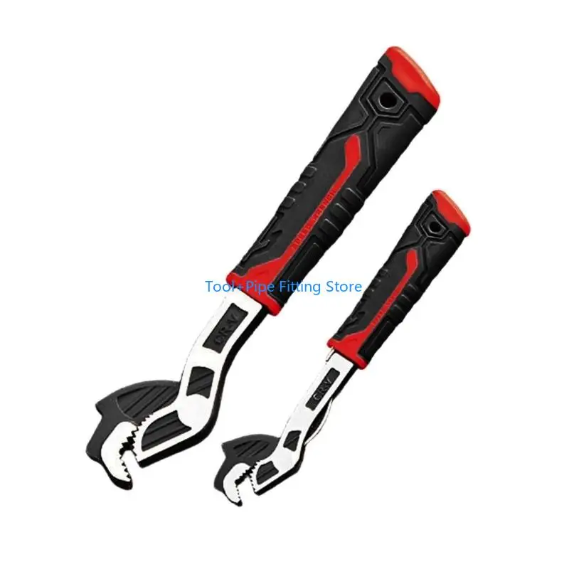 F92B Industrial Strength Locking Jaw Adjustable Wrench With Comfort Handle For Extended Use