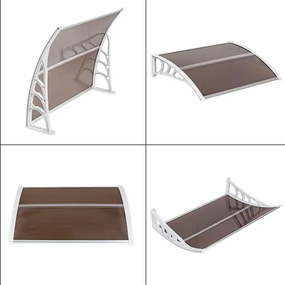 

SAT2 Auvent de porte fenêtre 40x30 ", protection UV contre la pluie et la neige