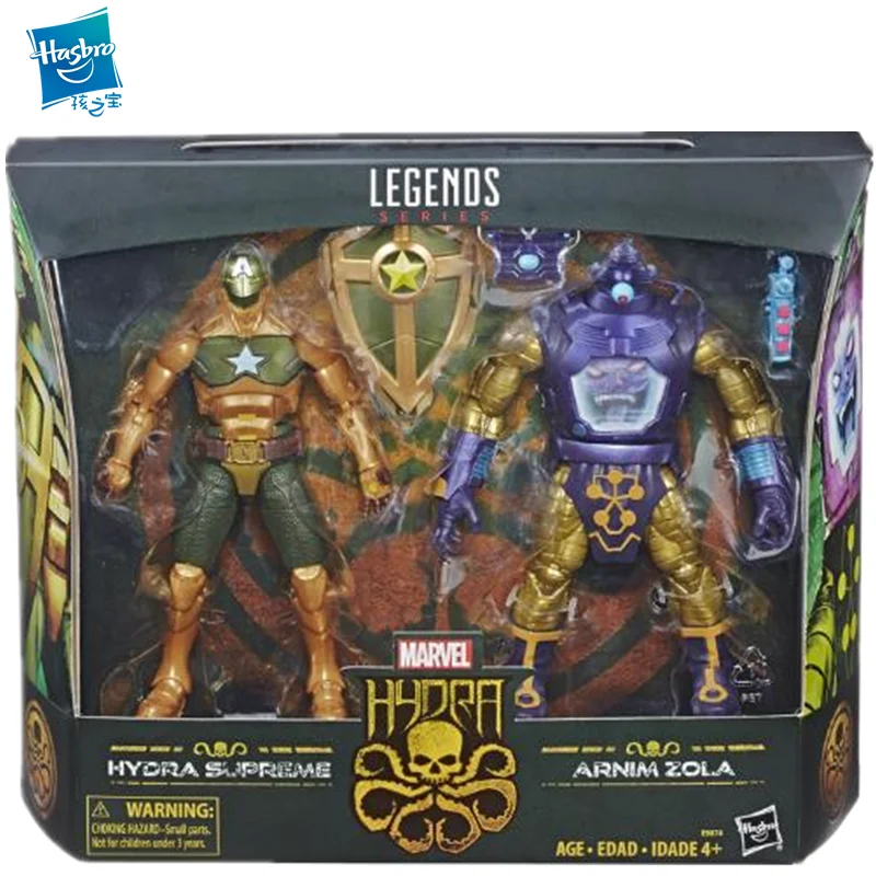 

Hasbro The Avengers Marvel HYDRA Arnim Zola Action Figures Character Model Collection Ornaments