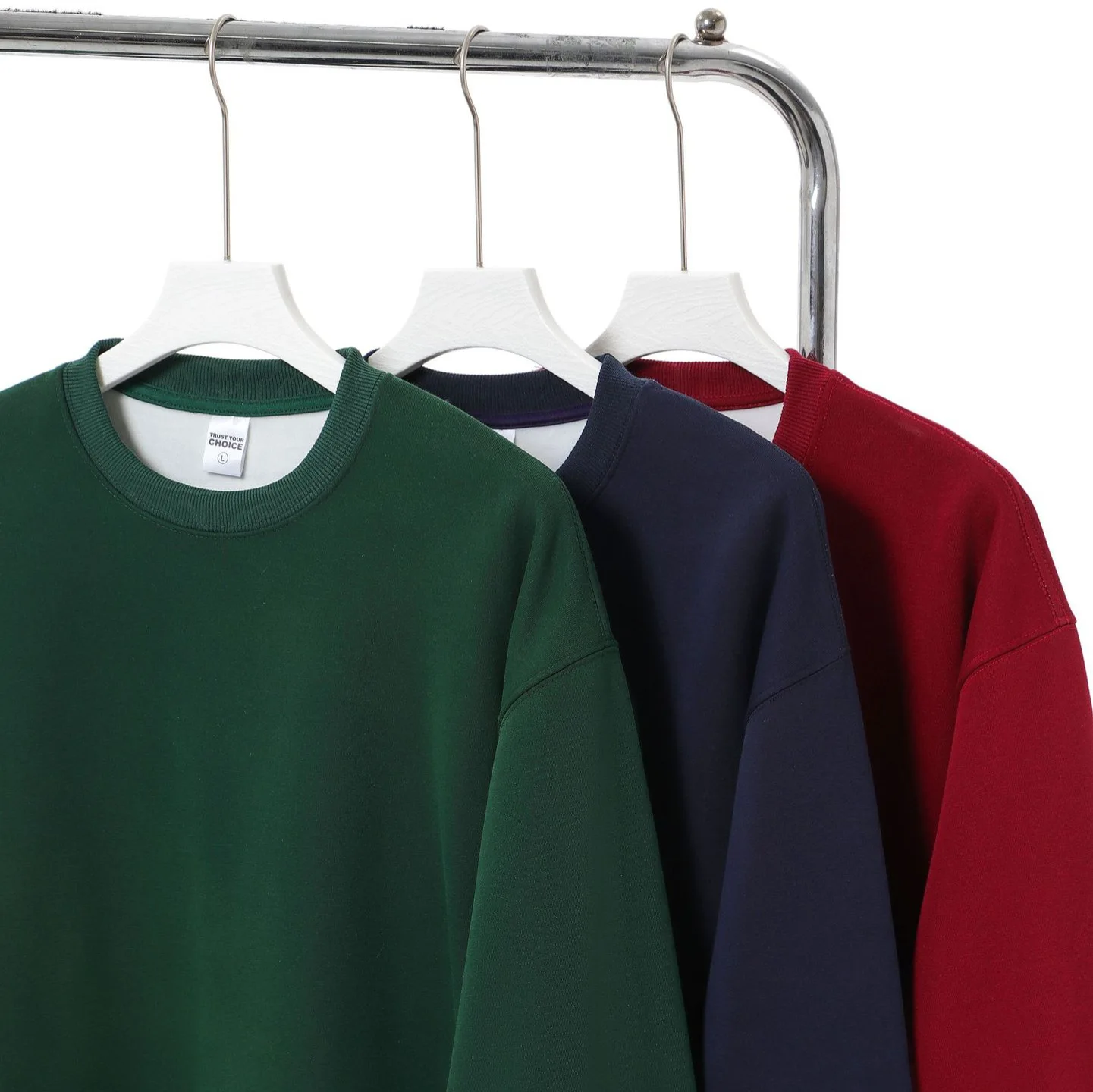 Autumn And Winter Clothing Pattern Printed Pure Cotton Personalized Custom Logo Men's Women's Warm Round Neck Sweatshirt Top