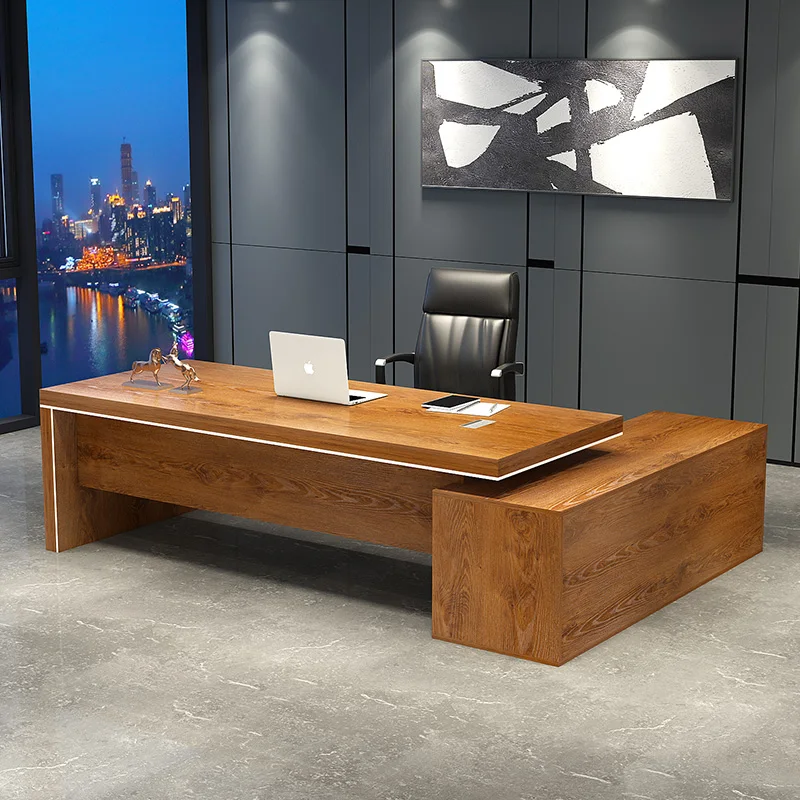 Reception Office Desk Conference Desktops Drawers Writing Desk Modern Monitor Drawers Storage Silla Escritorio Home Furniture