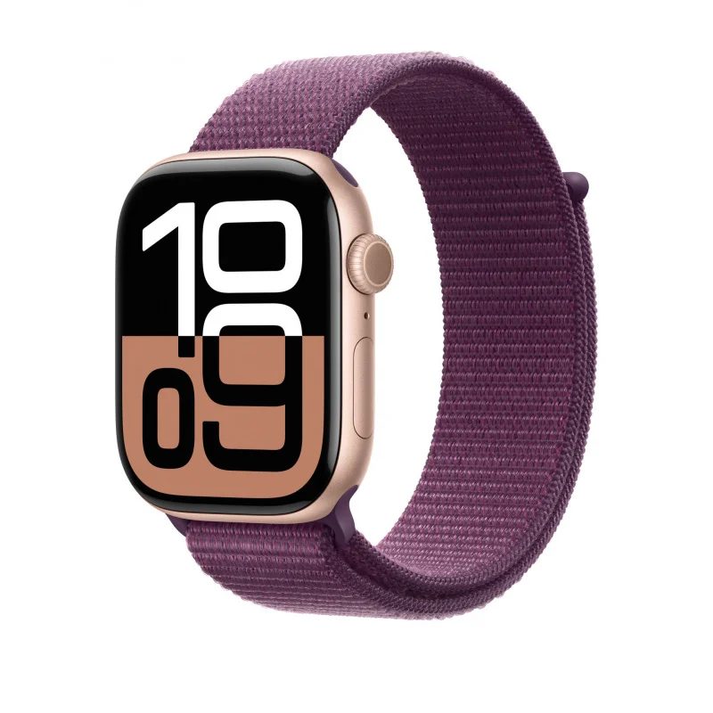 مناسبة لساعة أبل حزام نايلون حلقة الفيلكرو حمالة watch987NewS10Watch band2024