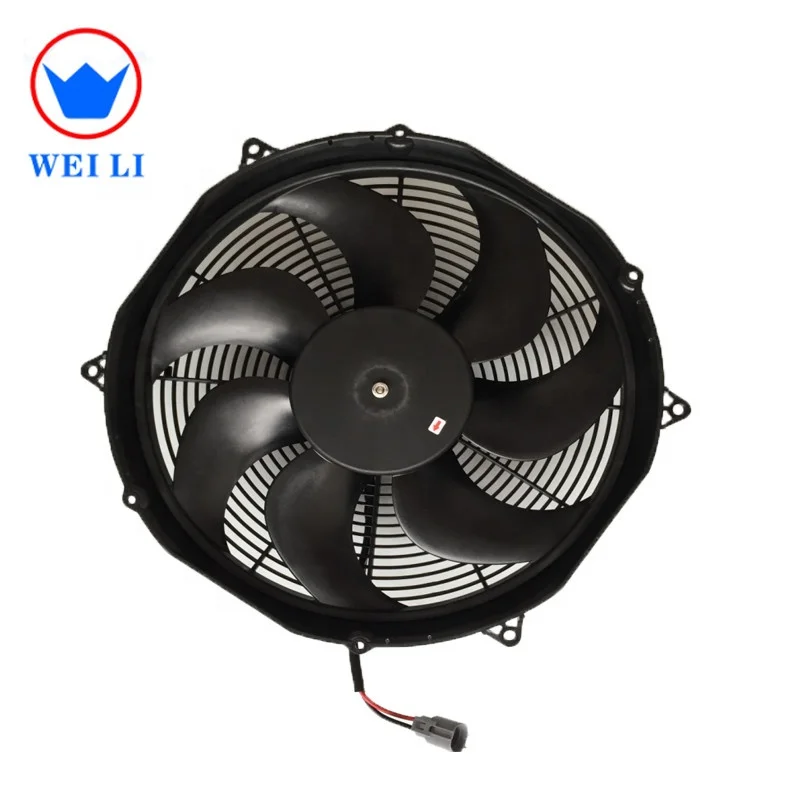 Vehicle Engine Intelligent Cooling System Parts 16inch Engine Cooling Fan With Large Motor
