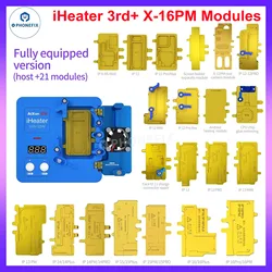 JC-estación de precalentamiento Aixun iHeater, herramienta de reparación de placa base, termostato de identificación facial, plataforma de calefacción para iPhone X-15ProMax, 220V, 110V