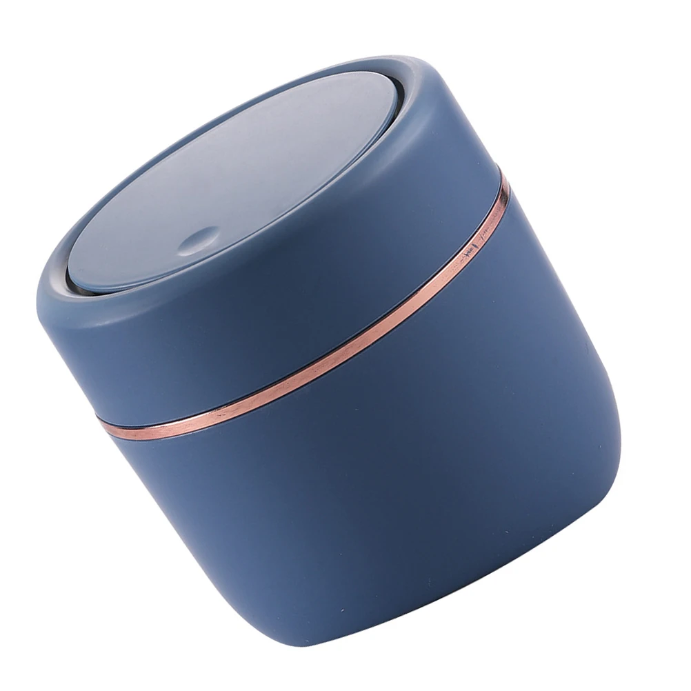 

Push type Can Mini Rubbish Multi Function Trash Bucket Bucket Office Desk Lidded Waste Bin Garbage Holder Storage Can