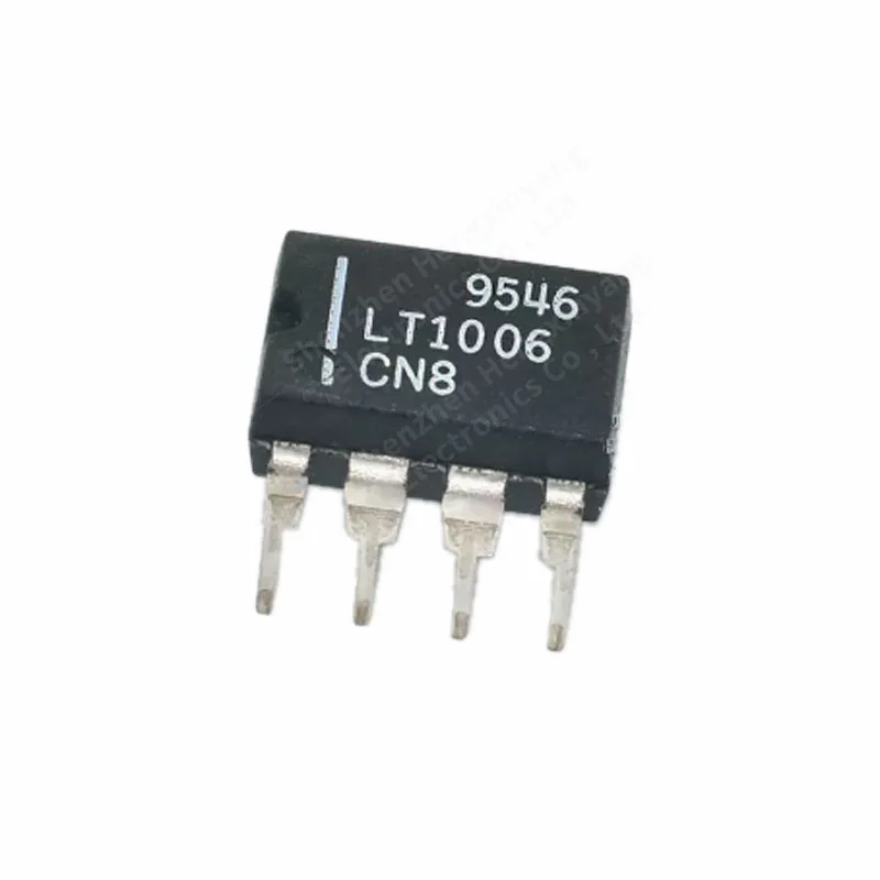 10PCS LT1006CN8 in-line DIP8 LT1006 precision single-power operational amplifier