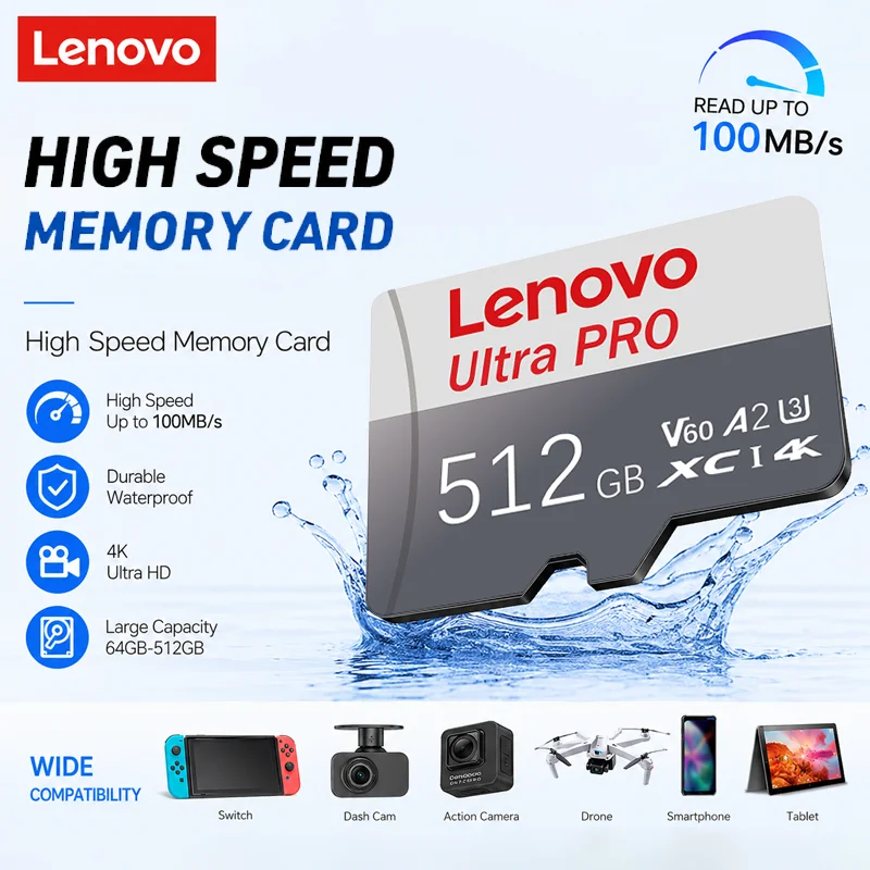 Carte SD haute vitesse Lenovo - Gaming Console All avis et prix