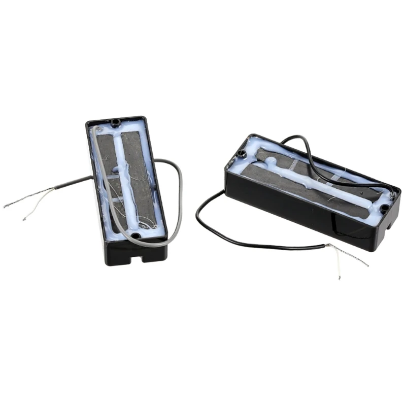 Black Artistic Pattern Bass Guitars Pickups Prewired Designs For 5 Strings Models Features Dust Moisture Resistance