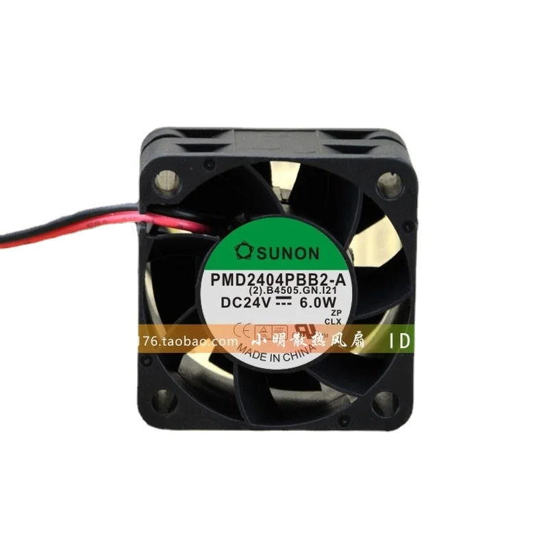 Nowy wentylator SSEA do SUNON PMD2404PBB2-A 24V 6.0W 4028 2-przewodowy wentylator chłodzący do serwerów 40x40x28mm
