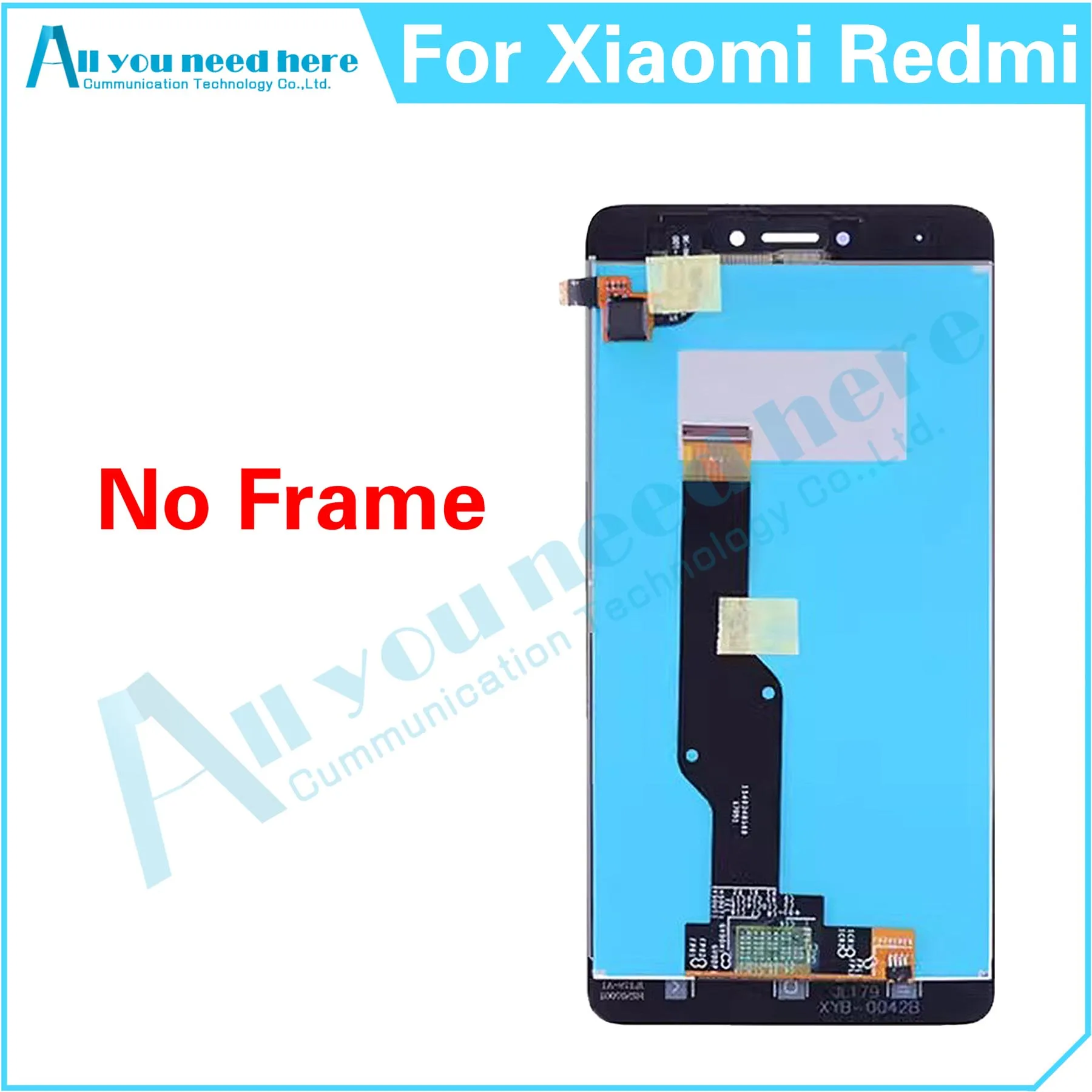 100% Test For Xiaomi Redmi Note 4X LCD Display Touch Screen Digitizer Assembly For Note4X Repair Parts Replacement