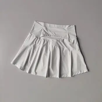 Women's High Waist Sports Short Skirt Quick Dry Fitness Yoga Running Tennis Golf Wear Summer Sport Skirts 3