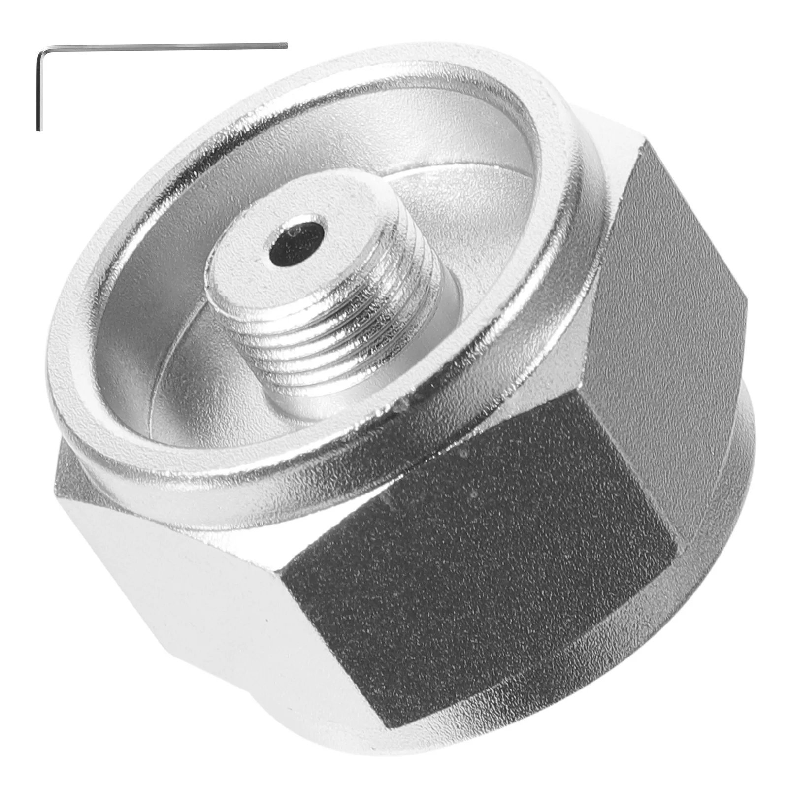 Aluminum Gas Tank Conversion Head – Propane Refill Adapter for Stove, Furnace & Outdoor Use, Corrosion Resistant