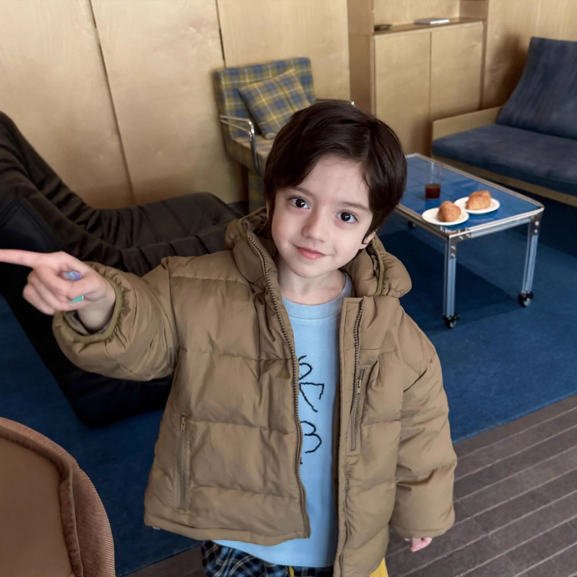 

Kids Clothes Down Jackets Winter New Style Zipper Pocket Everyday Simple Style White Down Jackets Baby Winter Daily Outwear