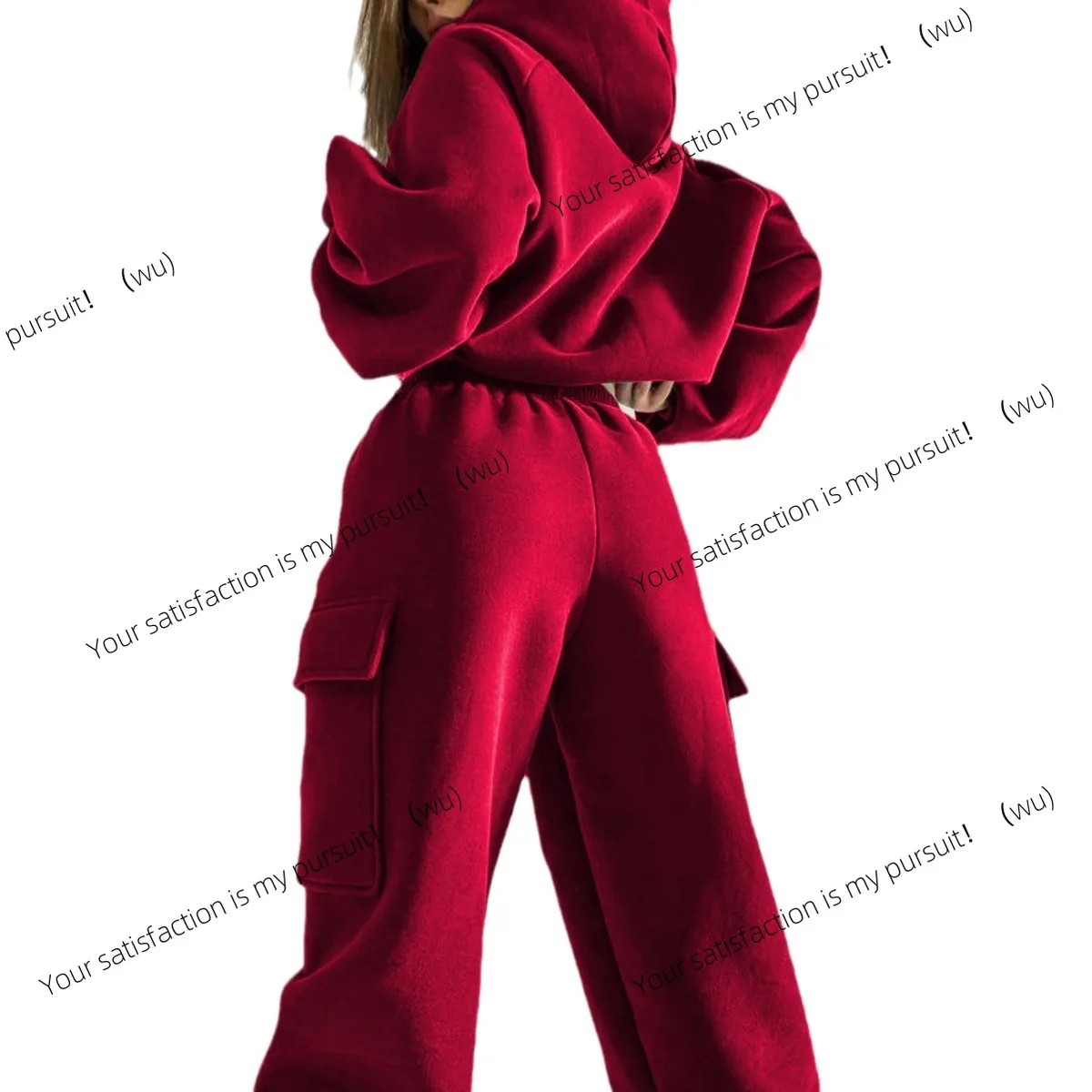 Herbst und Winter Damenbekleidung neue Mode Sport- und Freizeitpullover-Set