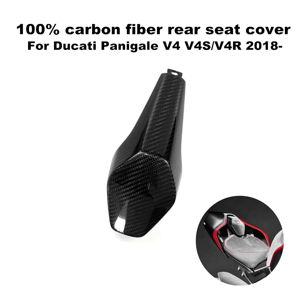 

Suitable for Ducati Panigale Streetfighter V4/V4S/V4R 2018 Motorcycle 100% 3K Carbon Fiber Rear Seat Cover