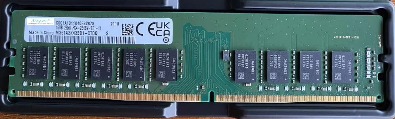 

Для 4ZC7A08699 01KR360 16G 16GB 2RX8 DDR4 2666 PC4-2666V ECC UDIMM