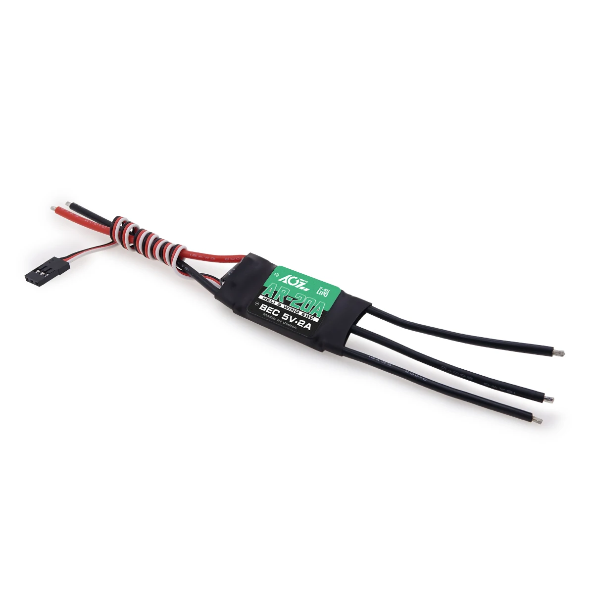 AGFRC AR-20A 2-4S Lipo Quadcopter Vliegtuigen 20A Borstelloze ESC Met BEC 5V 2A