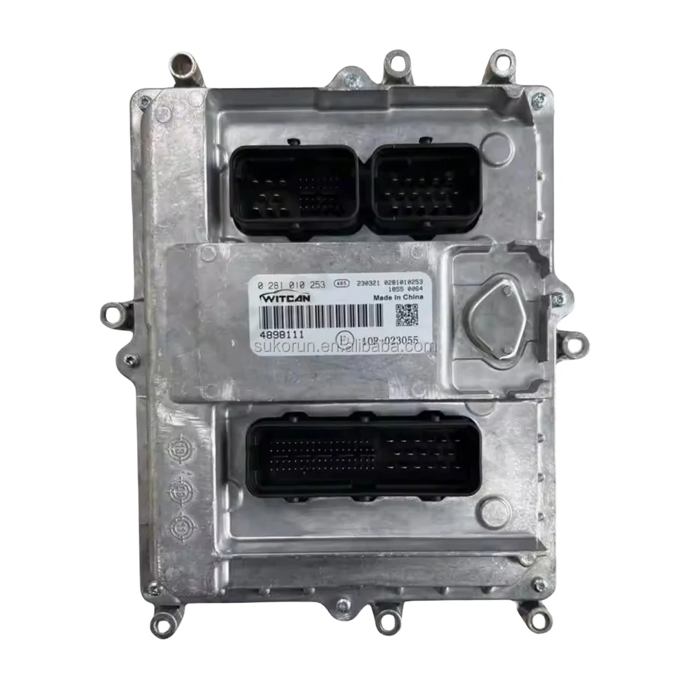 

New High Quality ECU 4898111 Engine Control Unit for 0281010253 for Iveco Eurocargo Tector Controller with Program