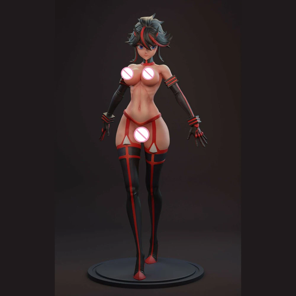 

1/24 3d Printing Model Kit Beauty Female Warriors Girl NSFW Anime Figure Model Kit DIY Miniature Reduction Statue Unpainted Toys