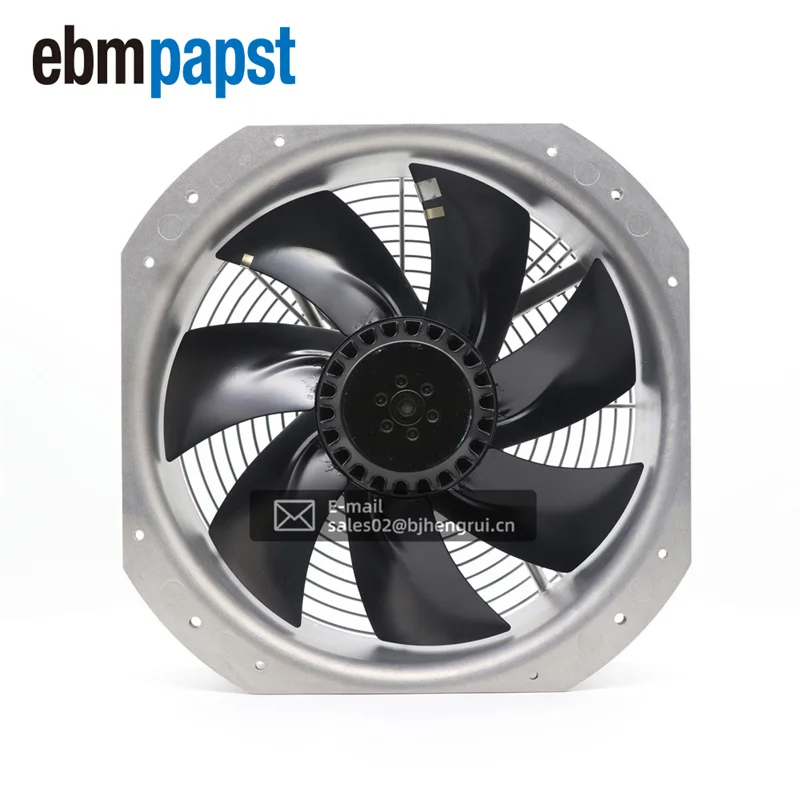 

ebmpapst W2E250-HJ52-06 28080 280X280X80 мм 230 В переменного тока, цельнометаллический высокотемпературный корпус, осевой охлаждающий вентилятор, энергия ветра