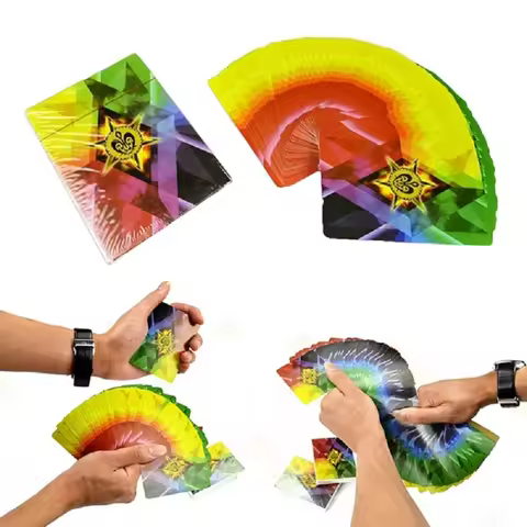 Ultra Thin Rainbow Playing Cards Deck Collectible Poker Entertainment