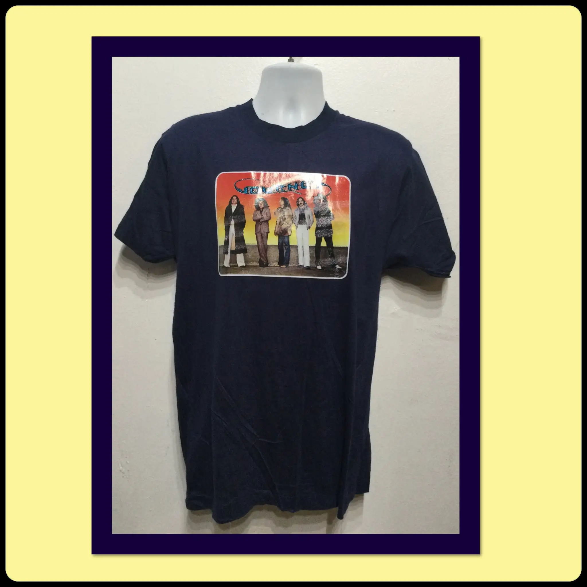 Vintage 1970s Journey decal tee. Size Large (42-44)