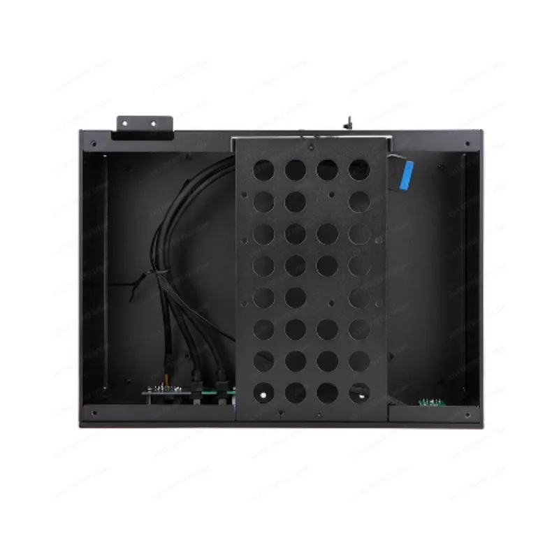 A02 Horizontal ITX Mini Case, Supports Low-Profile GPU & NIC, Small 1U Chassis for HTPC Mini PC Desktop