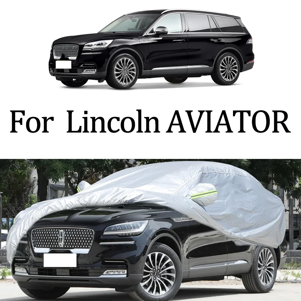 

For Lincoln AVIATOR Car Cover Outdoor Protection Covers Snow Sunshade Waterproof Dustproof Exterior UV Car Accessories