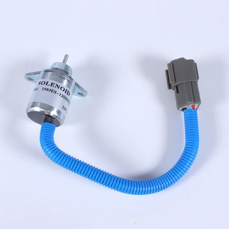 Excavator Accessories Wholesale Suitable for Yanma Engine Accessories High Quality Yanma Stall Solenoid Valve 12V 24V