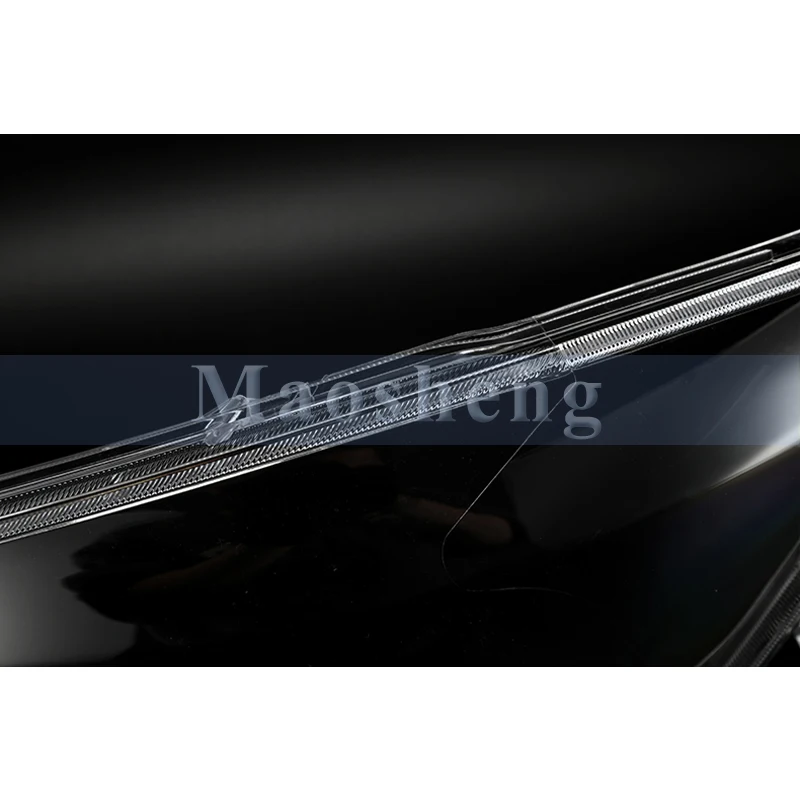 المصد الأمامي غطاء المصباح ل FAW Besturn X80 2013-2016 غطاء قذيفة الظل رئيس مصباح زجاج رئيس ضوء عدسة قبعات #3