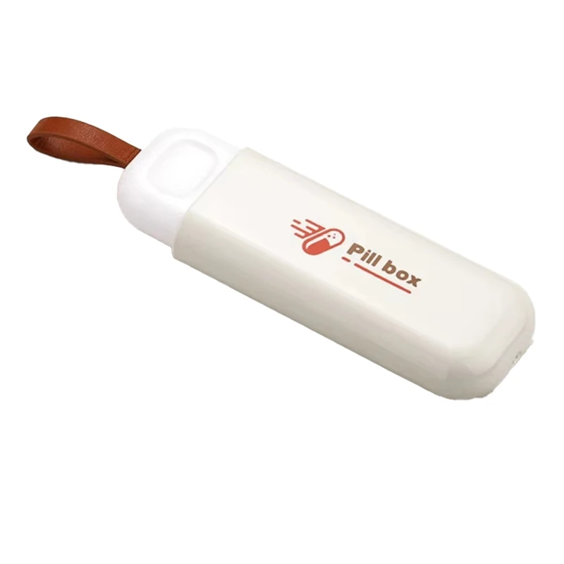 صندوق حبوب الدواء ABGP-3 - منظم الأدوية المحمول، حامل حبوب السفر المقاوم للرطوبة للجيب