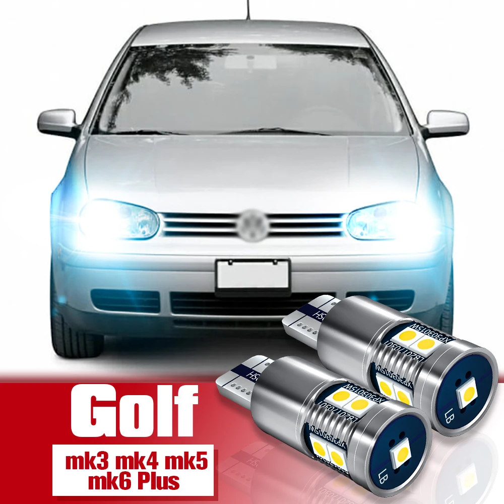 

Parking Light Accessories Bulb 2pcs LED Clearance Lamp For VW Volkswagen Golf mk3 mk4 mk5 Plus mk6 1997-2016 2011 2012 2013 2014