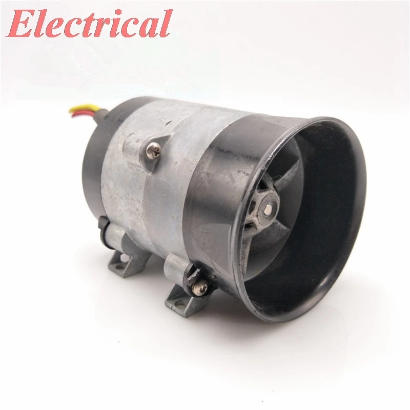 1pc Car Modification High-power Electric Turbocharger 12V Metal Ducted DC Brushless Motor 380W 7.4V-16.8V 16.5A