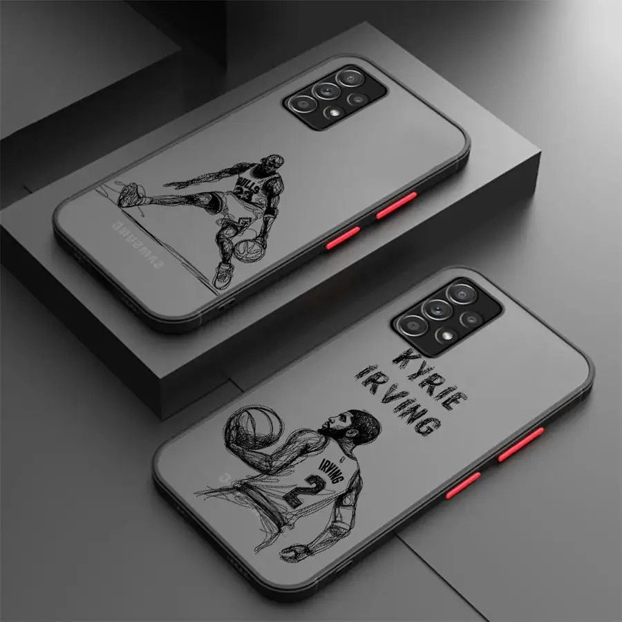 Basketball Star Sports Phone case for Samsung Galaxy A12 A13 A14 A15 A22 A23 A25 A24 A32 A33 34 A35 A52 53 A54 A55 A72 A73 4G 5G