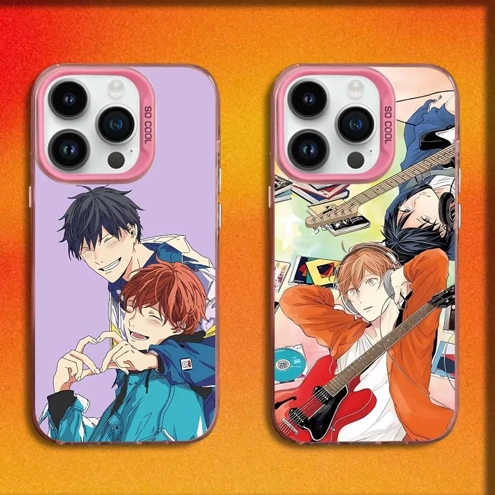 Custodia per telefono Anime G-GIVEN Love Mafuyu Uenoyama per iPhone 17,16,15,14,13,12,11,Pro,Max,Plus,E,SE4,Air,Mini Scatola IMD rosa