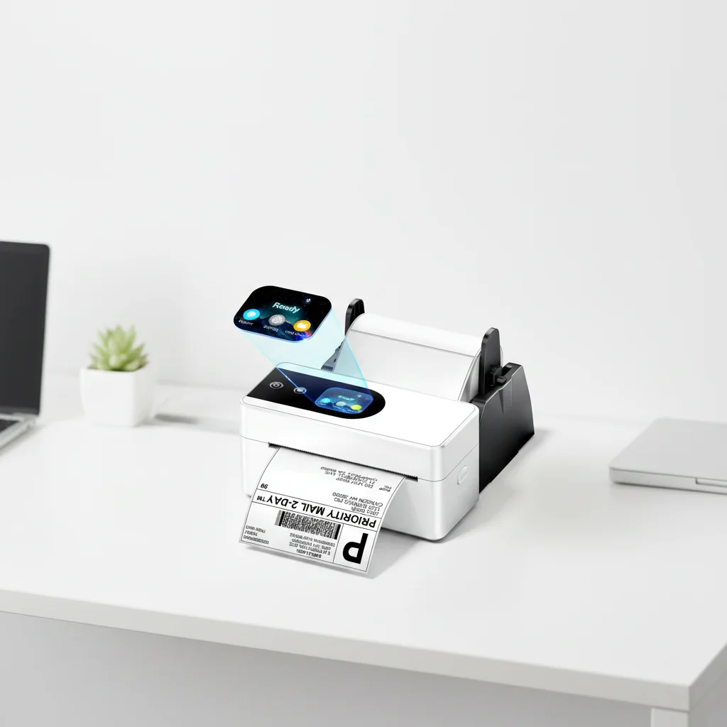Thermal Printer - Phomemo PM64D Termal Yazıcı, Kargo Etiketi