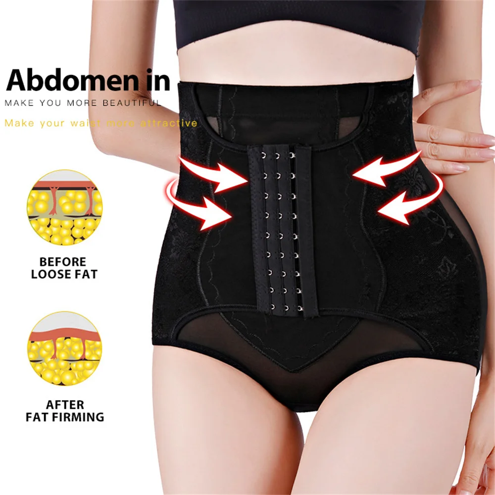 Elevador de glúteos para mujer, moldeador de cuerpo de alta faja ceñida para cintura, entrenador de cintura, cinturón de bragas con Control de barriga, corsés que adelgazan