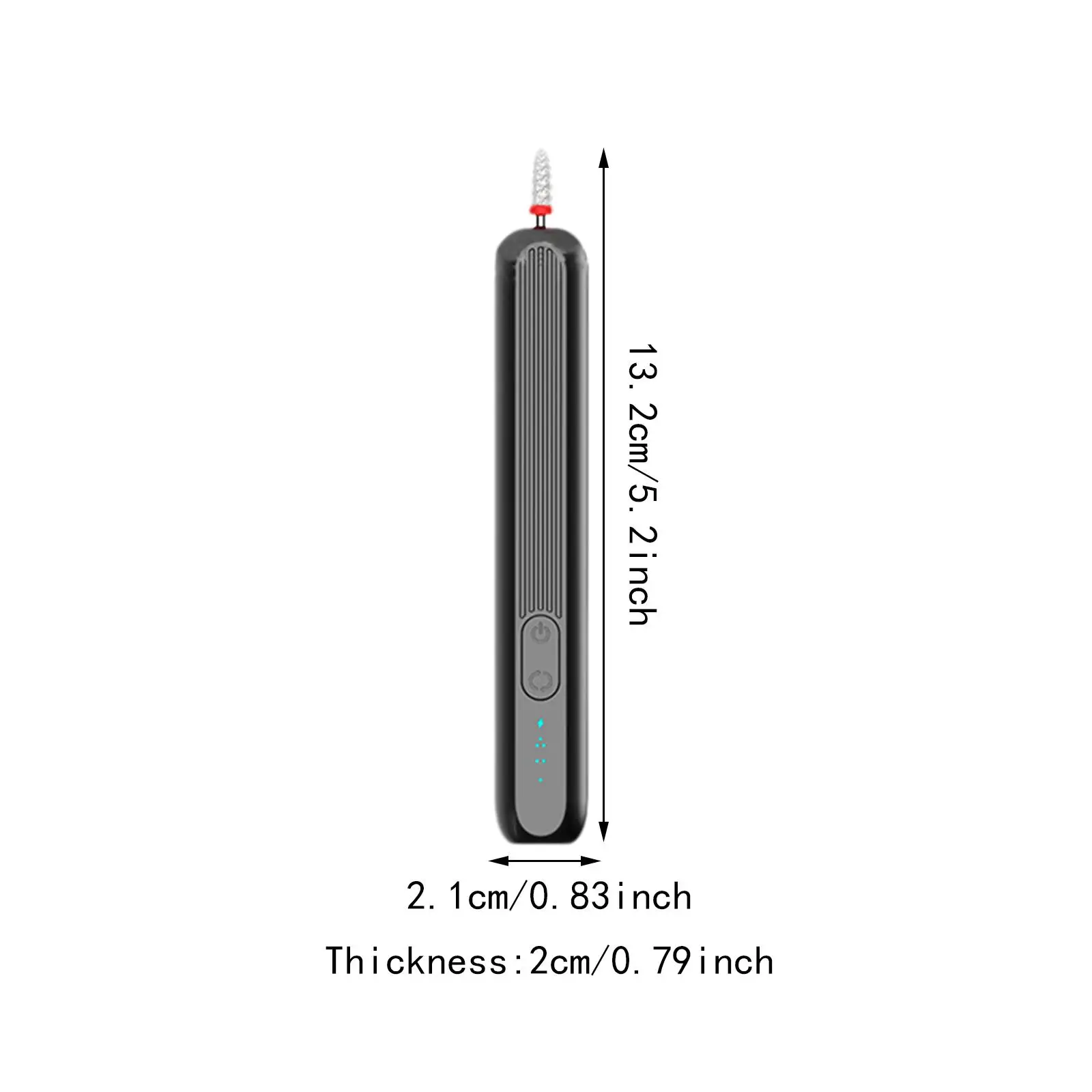Macchina elettrica per lime per unghie, strumento per Pedicure per Manicure, strumento per lime per unghie, trapano, per lucidare