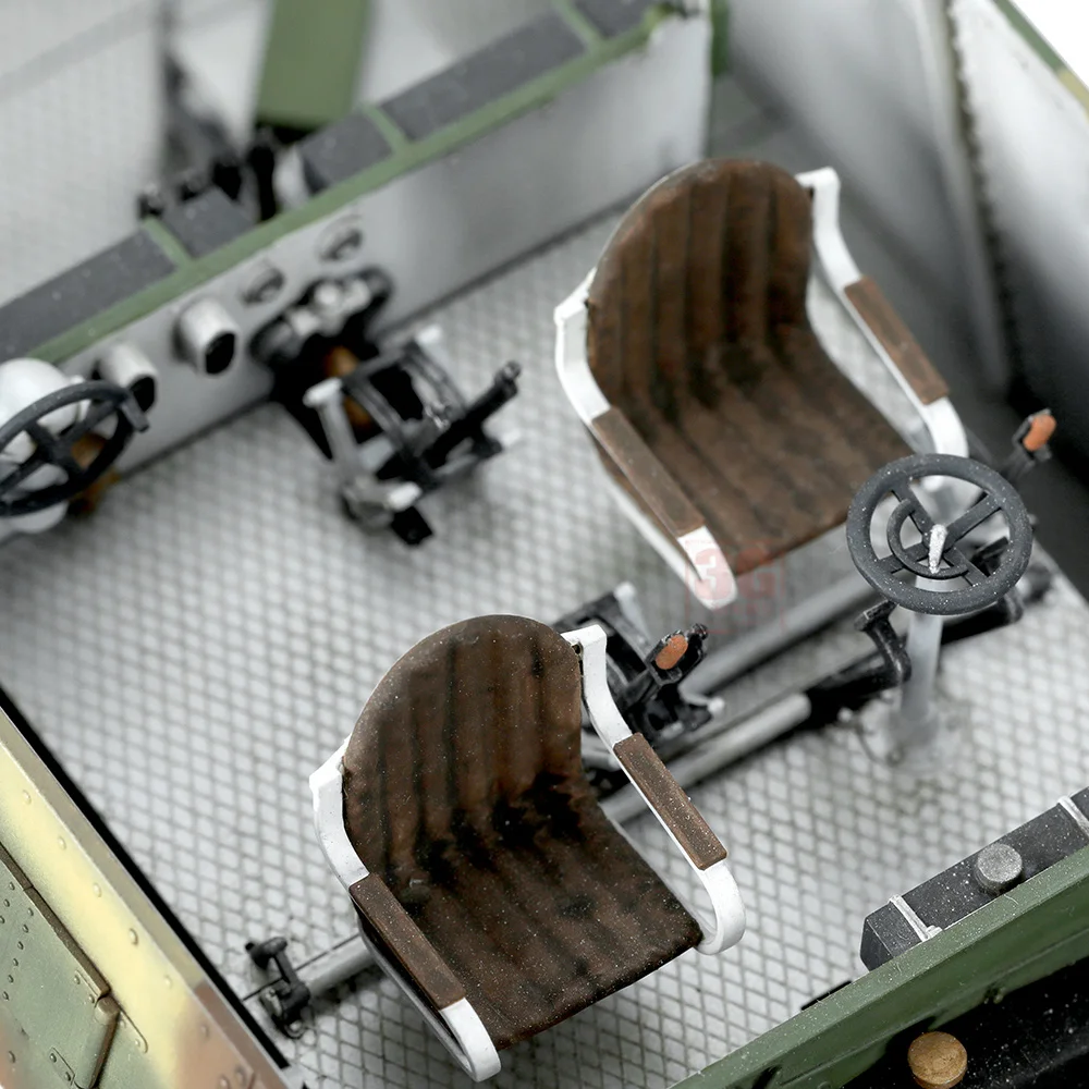 MENG TS-017S 1/35 الألمانية A7V خزان (كروب) والمحرك طبعة محدودة مقياس أطقم منمذجة