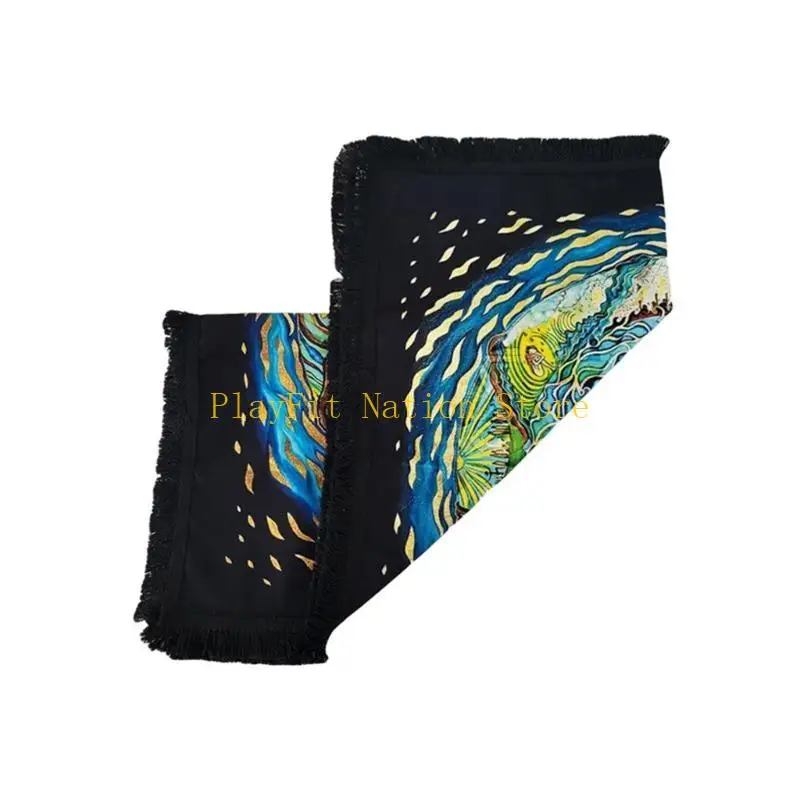 

242f карта Таро Стари Алтари Ткане Стар -Звездный Паттерн Астрологий Астрологии скатерть карта карта коврик