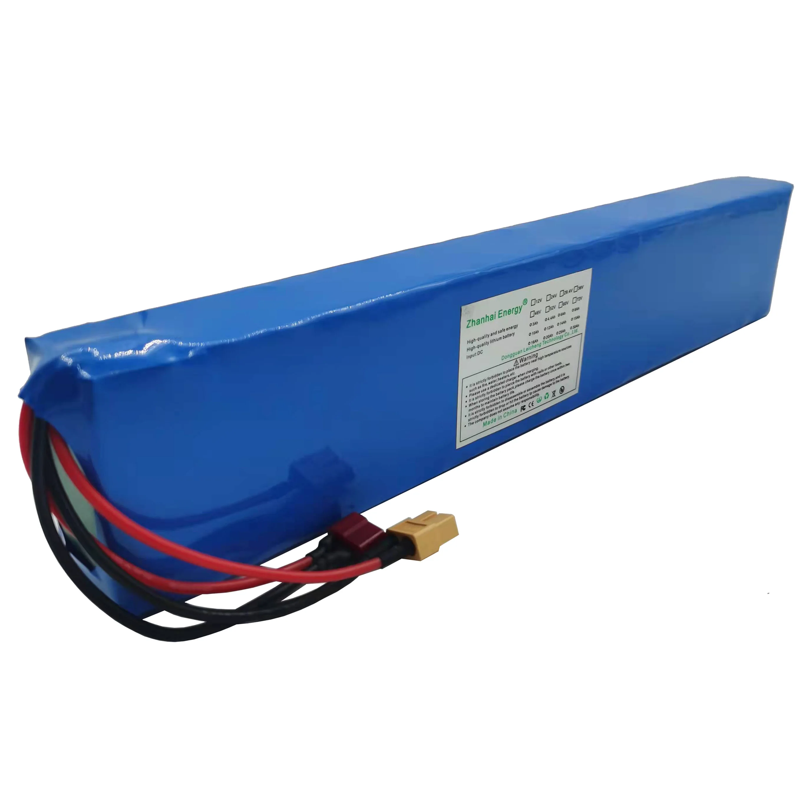 48V 8Ah 10Ah Battery 18650 Li-ion Rechargeable Battery Pack 13S 3P For Below 500W Electric Bike Scooters New Customizable