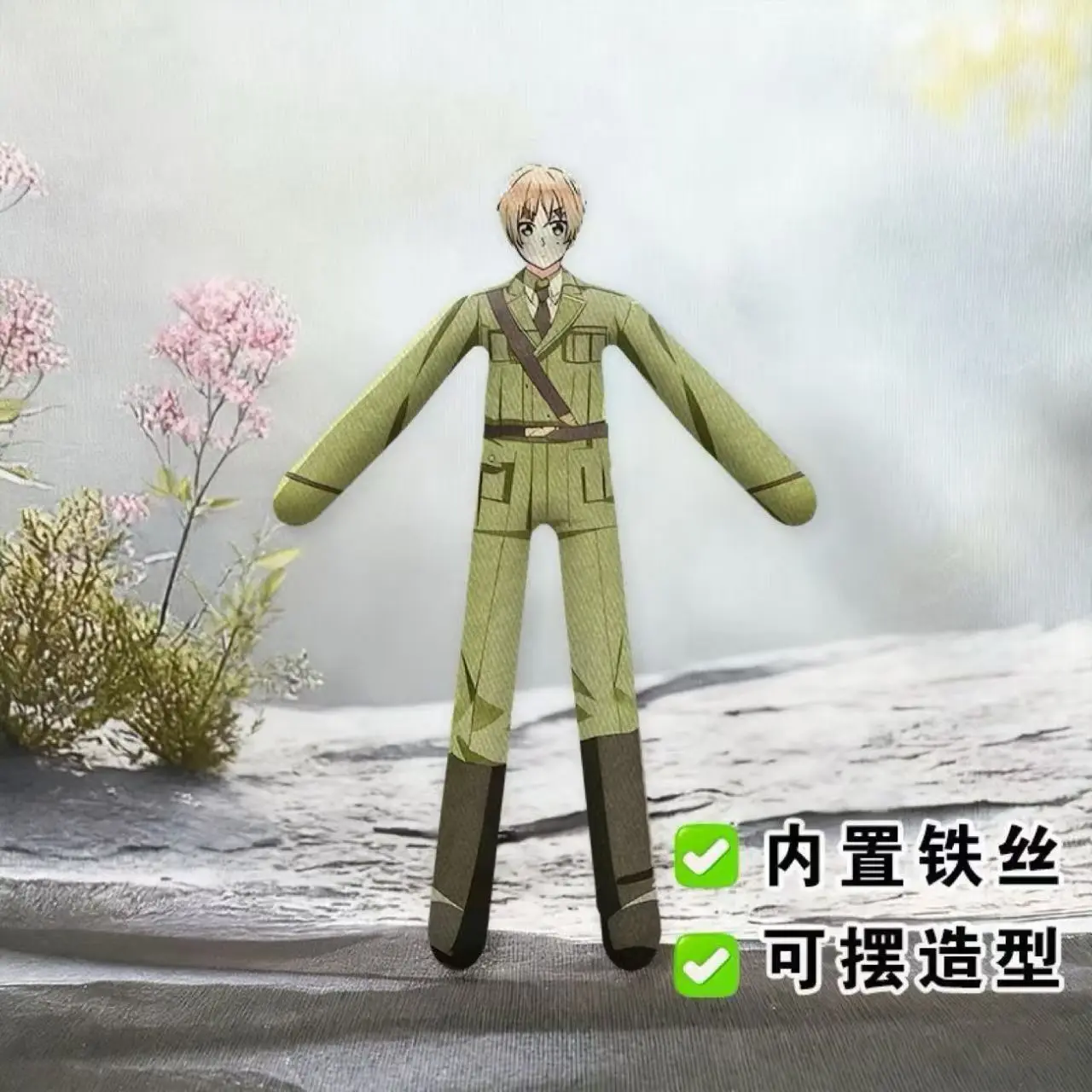 Hetalia Twisted Decompression Plush Dolls Anime Peripherals Alfred F. Jones Accompanying Doll Ludwig Stuffed Figurine Toys Gifts