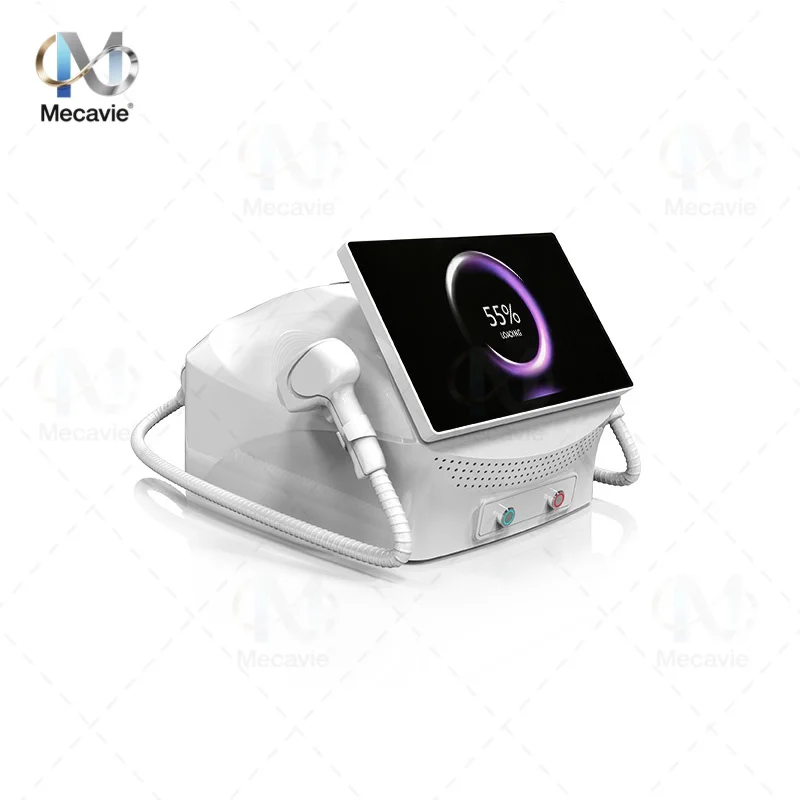 Mecavie 6 Wavelength Diode Laser Hair Removal Machine FAC Tech Sapphire Ice Cooling 10 Bars Laser Bars Multifunction Tattoo Remo