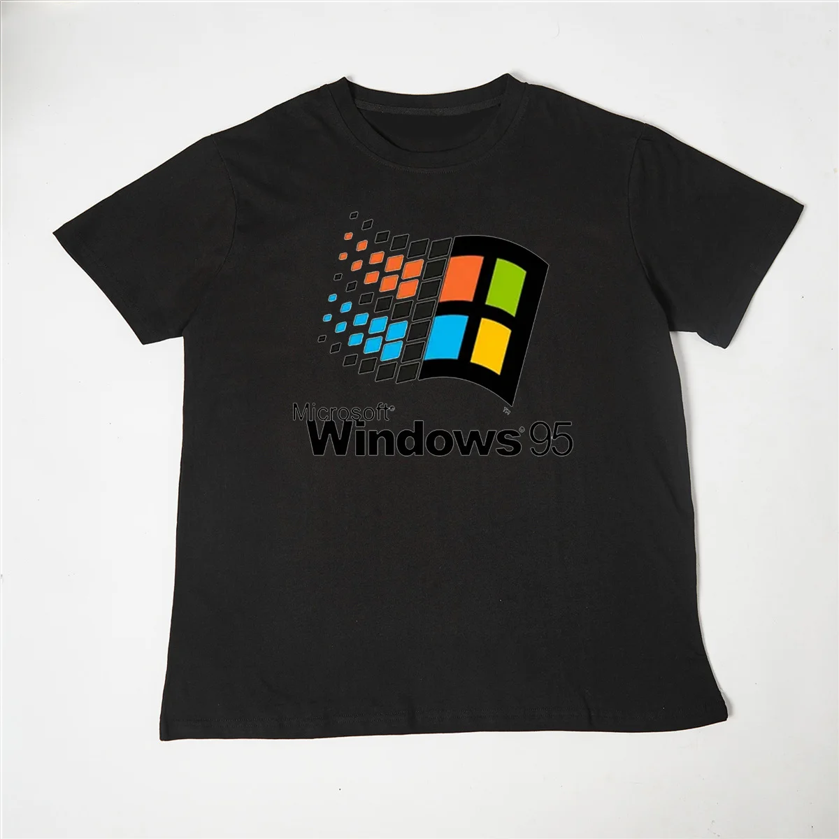 Windows 95 Vaporwave T Shirt Men Women's Crewneck 100% Cotton Windows95 Classic Computer System Tee Shirts Gift Idea Clothes