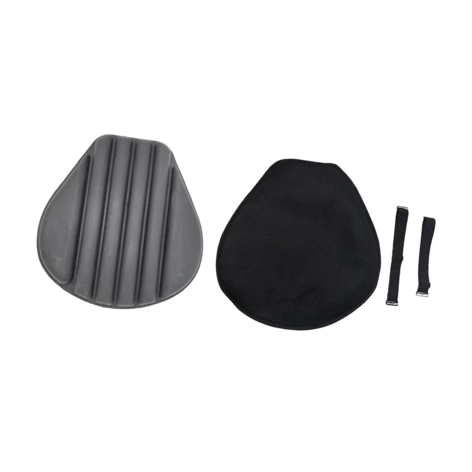 

Generic Motorcycle Seat Pad Easy to Install for Long Distance Cycling Shock Absorption Comfortable Motorbike Seat Cushion