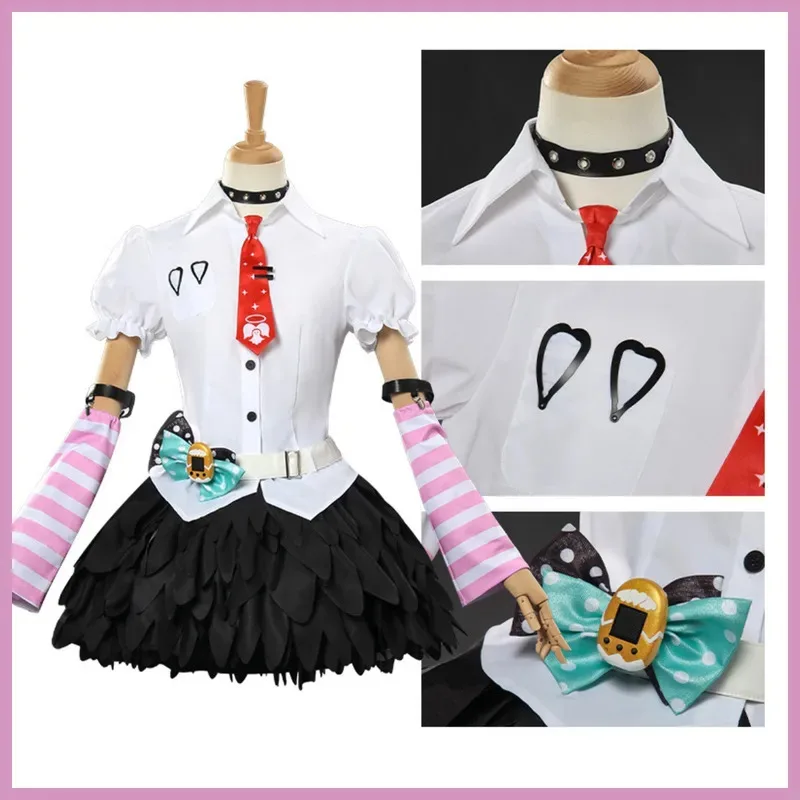 

Игра Zenless Zone Zero Angets of Delusion Косплей Костюм Виртуальный Идол Рубашка Короткая Юбка Парик Женский Сексуальный Карнавал H8;c'4,t;6.j'2;