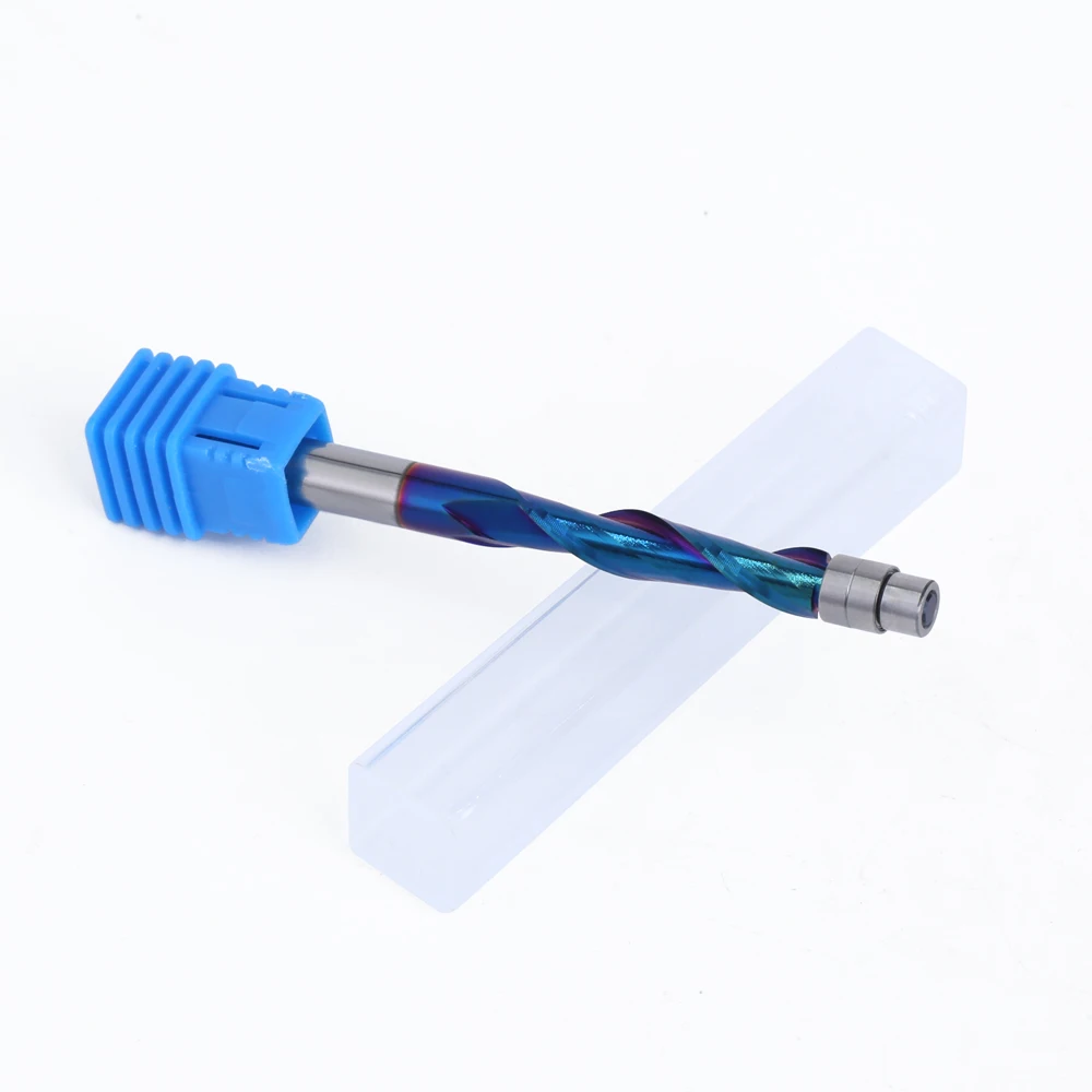 Imagem -06 - Urwof-flush Trim Bits Router Fresas Moinho Final Rolamento de Carboneto Sólido Flautas 635 Milímetros Shank Carpintaria Z07a07297