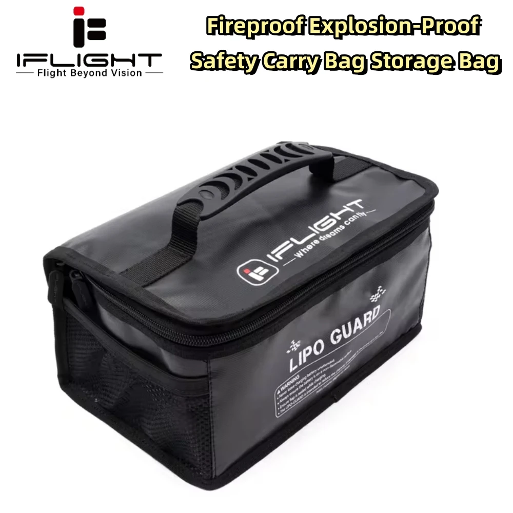 

IFlight LIPO Guard Огнестойкая взрывозащищенная защитная сумка для переноски Сумка для хранения 240X65X180 мм 240X70X170 мм 255X115X170 мм