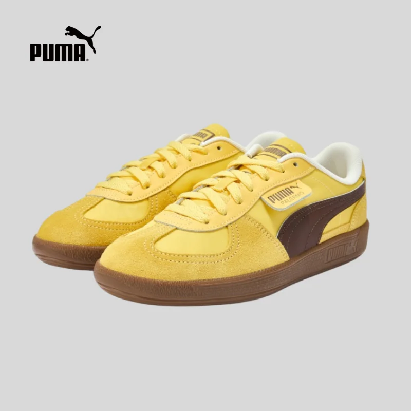 Puma Palermo Men's and Women's Round Head Lace-up Low-top German Training Shoes Board Shoes 403953-05